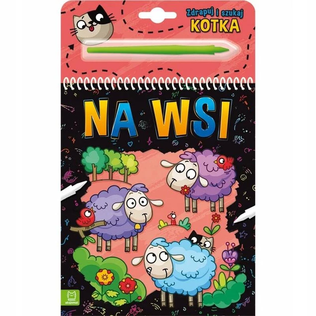 KSIĄŻECZKI DLA DZIECI ZDRAPYWANKA