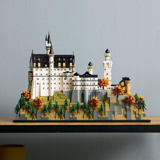 LEGO Architecture 21063 Zamek Neuschwanstein – Kolekcjonerski Model dla Dorosłych