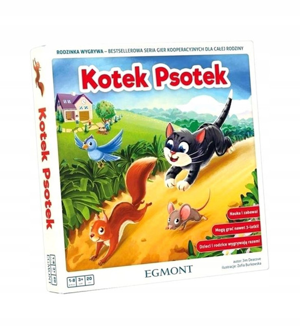 Gra planszowa Gra - Kotek Psotek Egmont