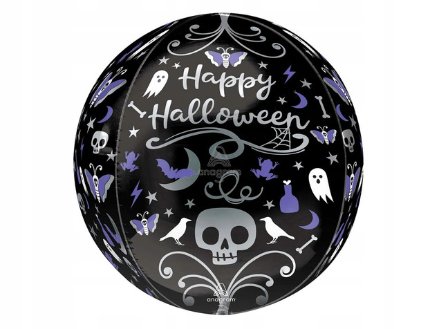 Balon foliowy Happy Halloween 38x40cm