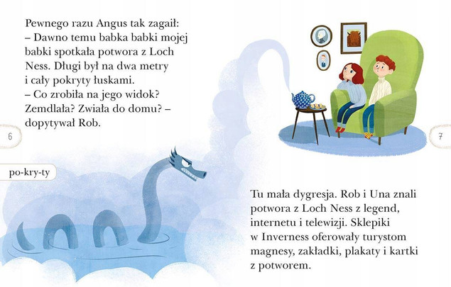 Na tropie potwora z Loch Ness – Zofia Stanecka, Czytam sobie poziom 2