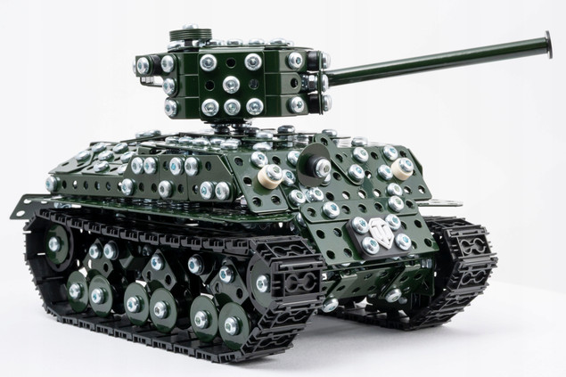 Metalcraft - World of Tanks - Czołg Sherman M4A3E8 metalowy zestaw DIY WOT