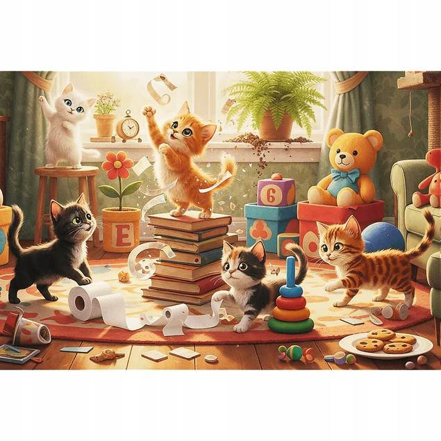 Trefl Puzzle 160 el. Kocie psoty