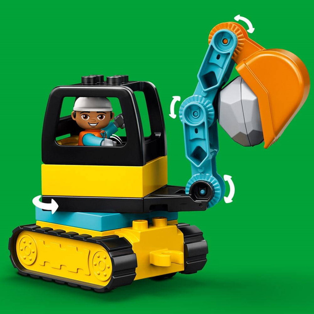 LEGO Duplo Ciężarówka i Koparka Gąsienicowa 20el. 2+ 10931