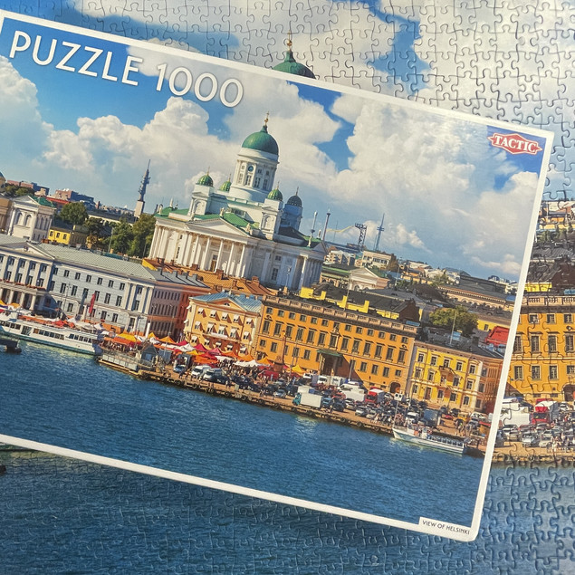 Puzzle Tactic 1000 elementów: Widok na Helsinki
