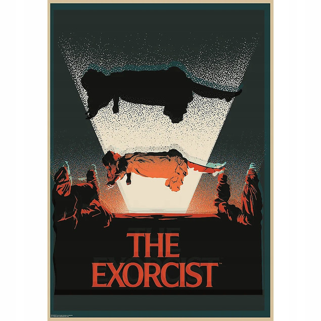 Puzzle Trefl 1000 elementów Hall of Horror: Egzorcysta – Kultowy Horror
