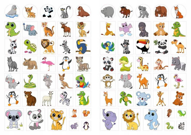Kolorowanka Nasze Kolorowe Zoo 74 Naklejki BooksAndFun