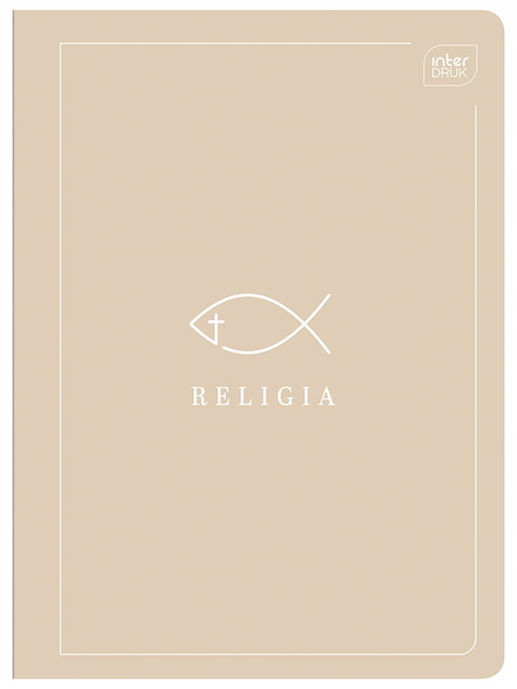 Zeszyt RELIGIA Tematyczny A5 32 Kartki Kratka 70g Interdruk