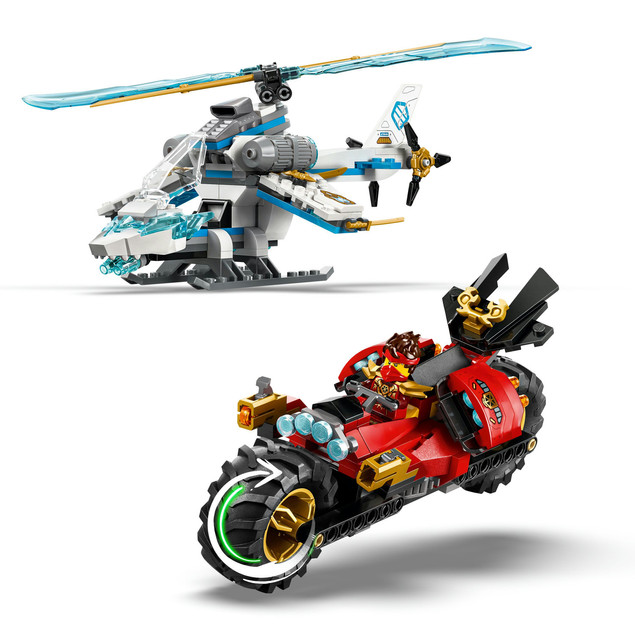 LEGO Ninjago 71857 Bitwa Ninja: Domek na Drzewie z Pojazdami Akcji