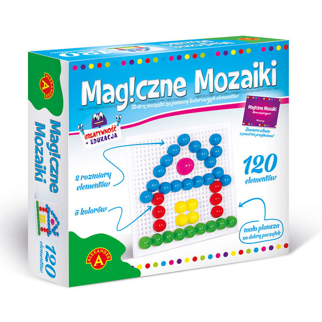 Magiczne Mozaiki 120 Kreatywność i Edukacja Alexander