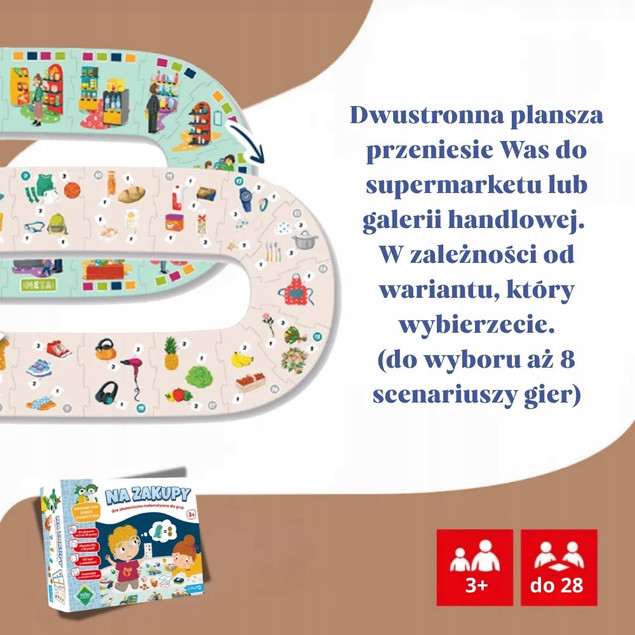 Gra planszowa Na zakupy Trefl