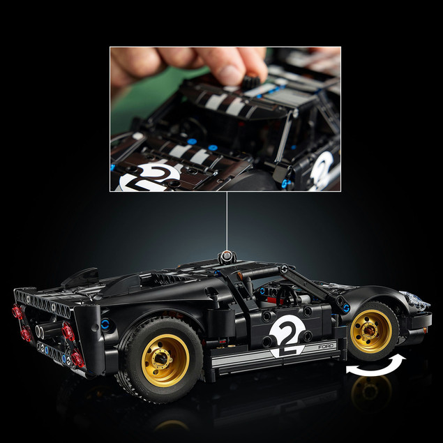 LEGO Technic 42223 Ford GT40 MKII 1966 Samochód Wyścigowy