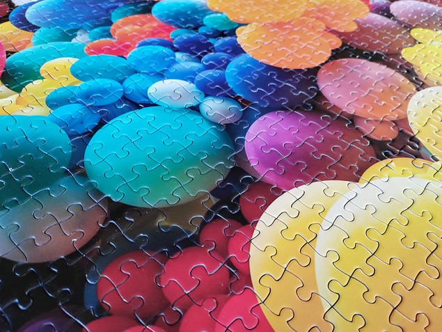 Puzzle Tactic 1000 el. Impuzzlible Balloons - Fińskie Wyzwanie