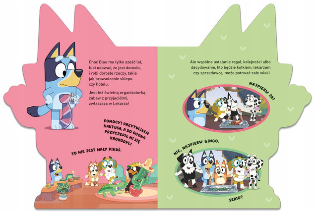 Poznaj Bluey Książeczka Kartonowa 3+ HarperKids
