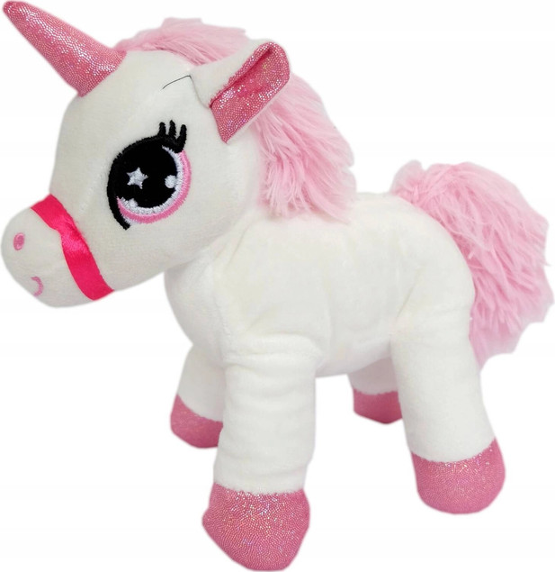 JEDNOROŻEC Pluszowy UNICORN Maskotka Torebka KOŃ Konik 23cm Norimpex
