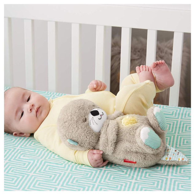 Fisher Price uspokajacz Wydra przytulanka FXC66
