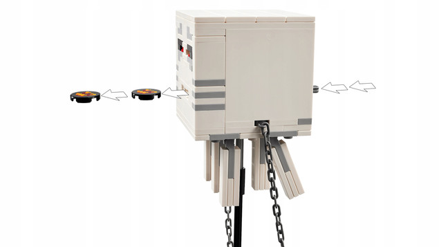 LEGO Minecraft Atak Balonowego Ghasta na Wioskę 21273