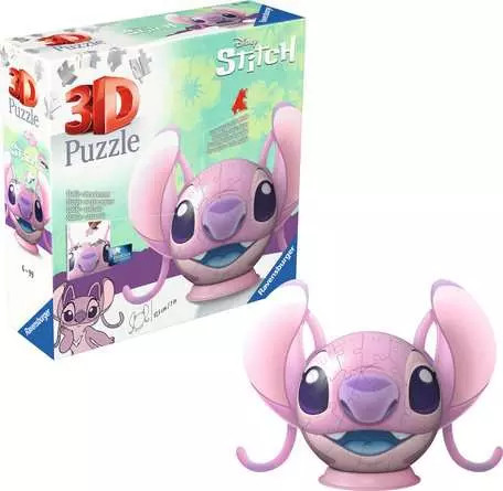 Puzzle 3D Ravensburger Disney Stitch 77 elementów plastikowe