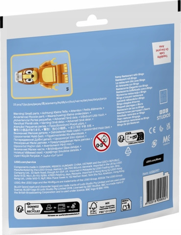 LEGO Klocki Bluey 30713 Wytworna Restauracja z Bingo Zestaw