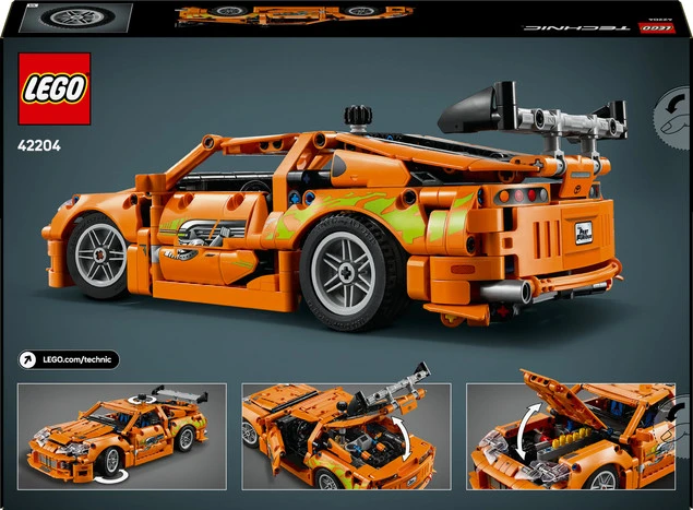 LEGO Klocki Technic 42204 Fast and Furious Toyota Supra MK4