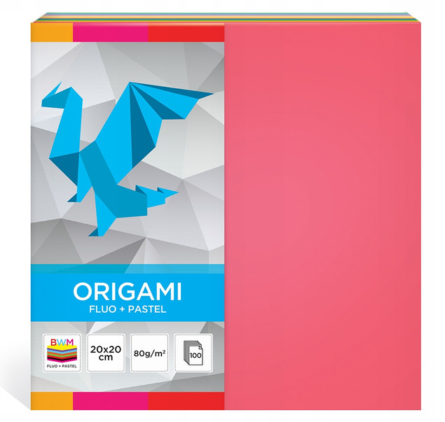 Origami 20x20cm MIX x 100K