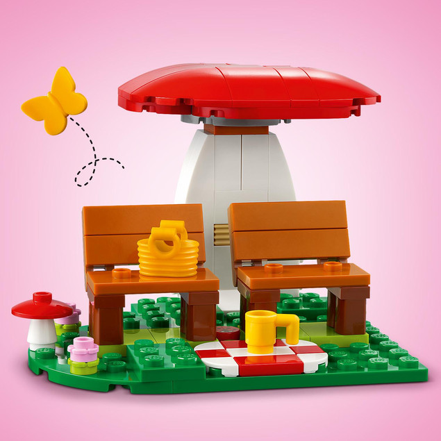 LEGO Ikony 40711 Jeżowy Piknik - Uroczy Zestaw Klocków 166 El.