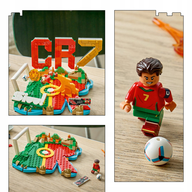 LEGO Editions 43012 Cristiano Ronaldo CR7 Piłkarskie Chwile Chwały Model