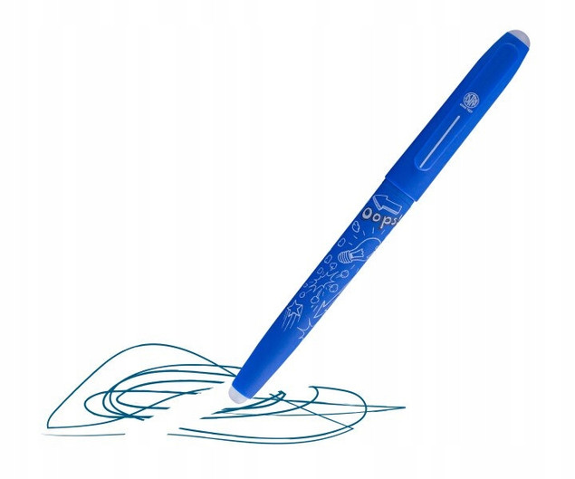 Długopis Wymazywalny Ścieralny Niebieski 0,6 mm AstraPen Oops! Astra x3