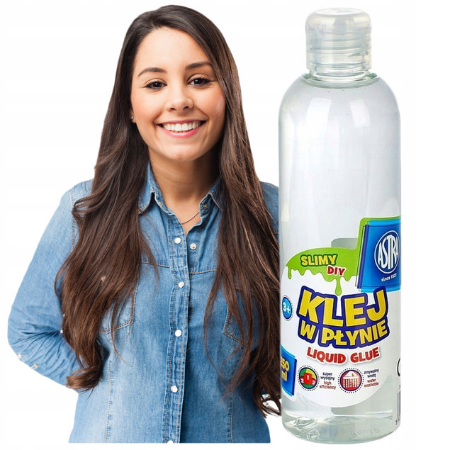 Klej W Płynie Transparentny 250 ml Super Wydajny Astra