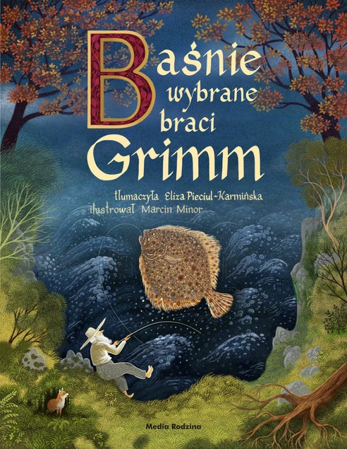Baśnie wybrane braci Grimm - okładka