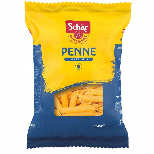 SCHAR Penne makaron bezglutenowy rurki 250g