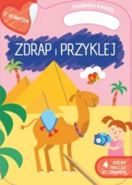 Zdrapywanki z rączką. Zwierzęta YOYO