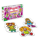 Puzzle Dla Maluszków LALKI Układanka Dla 3 Latka 6 Wzorów 3+ Alexander