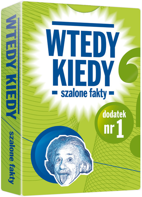 Gra planszowa Wtedy kiedy- Szalone fakty Egmont