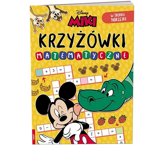 Disney Miki Krzyżówki matematyczne KRZ-9102 Praca zbiorowa