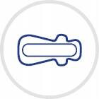 CANPOL Podpaski Poporodowe Ze Skrzydełkami NA DZIEŃ Dyskretne 10 szt. 78/007