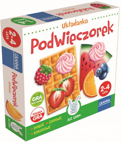 Podwieczorek Układanka Gra Edukacyjna Rodzinna 2+ Granna 4144