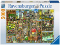 Puzzle Ravensburger 5000 elementów Dziwaczne Miasto