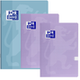 3x Zeszyt Oxford Touch pastel A5 60 kartek w kratkę