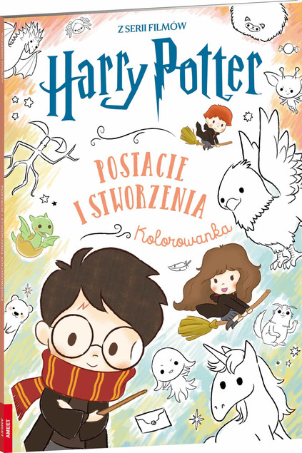 Harry Potter Postacie i Stworzenia kolorowanka CTC-5101 Praca zbiorowa