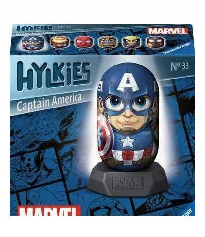 Puzzle 3D Hylkies: Captain America