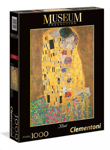 Puzzle 1000 Układanka Klimt THE KISS Pocałunek Obraz Art 12+ Clementoni