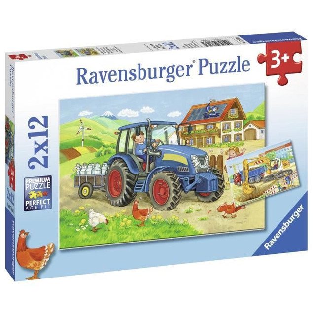 Puzzle 2x12 Ciężka praca