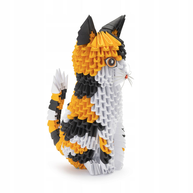 Origami 3D Kot 743 Elementy - Alexander