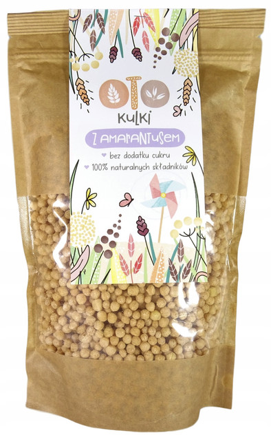 OtoLandia Kulki śniadaniowe z amarantusa 100 g
