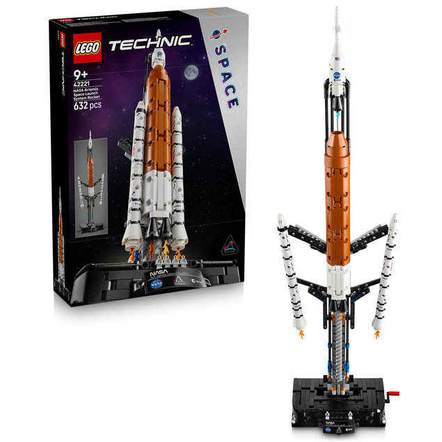 Klocki LEGO Technic Rakieta SLS NASA Artemis – Model Startowy Kosmiczny 632 el.