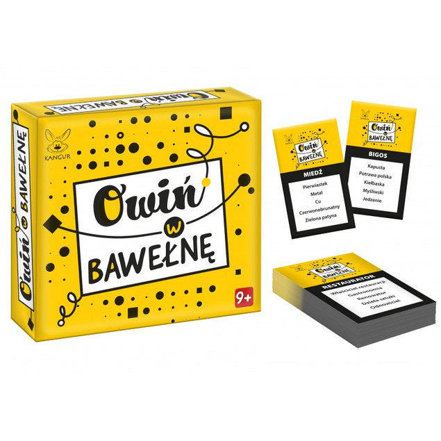 Owiń w bawełnę – gra towarzyska odgadywanie haseł