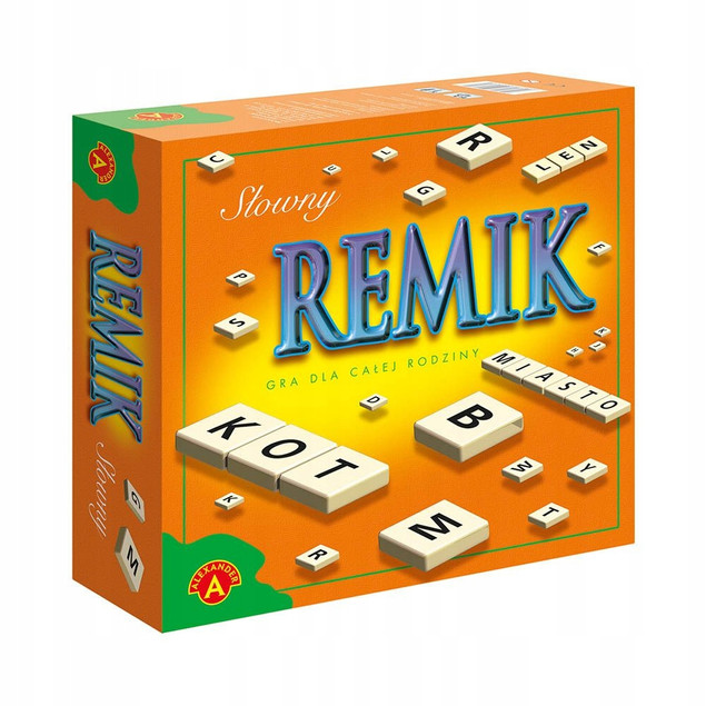 Remik Słowny De Lux Gra Rodzinna Słowna 8+ Alexander 0368