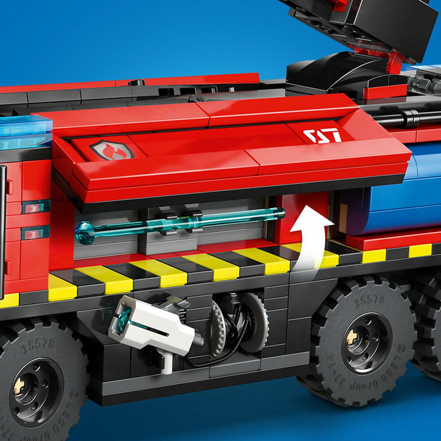 LEGO City Lotniskowy Wóz Strażacki 60499 – Akcja Ratunkowa z Armatką Wodną