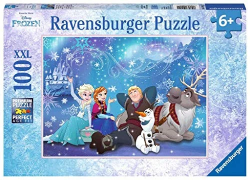Puzzle 100 Frozen Zauroczenie Elsa Anna Olaf